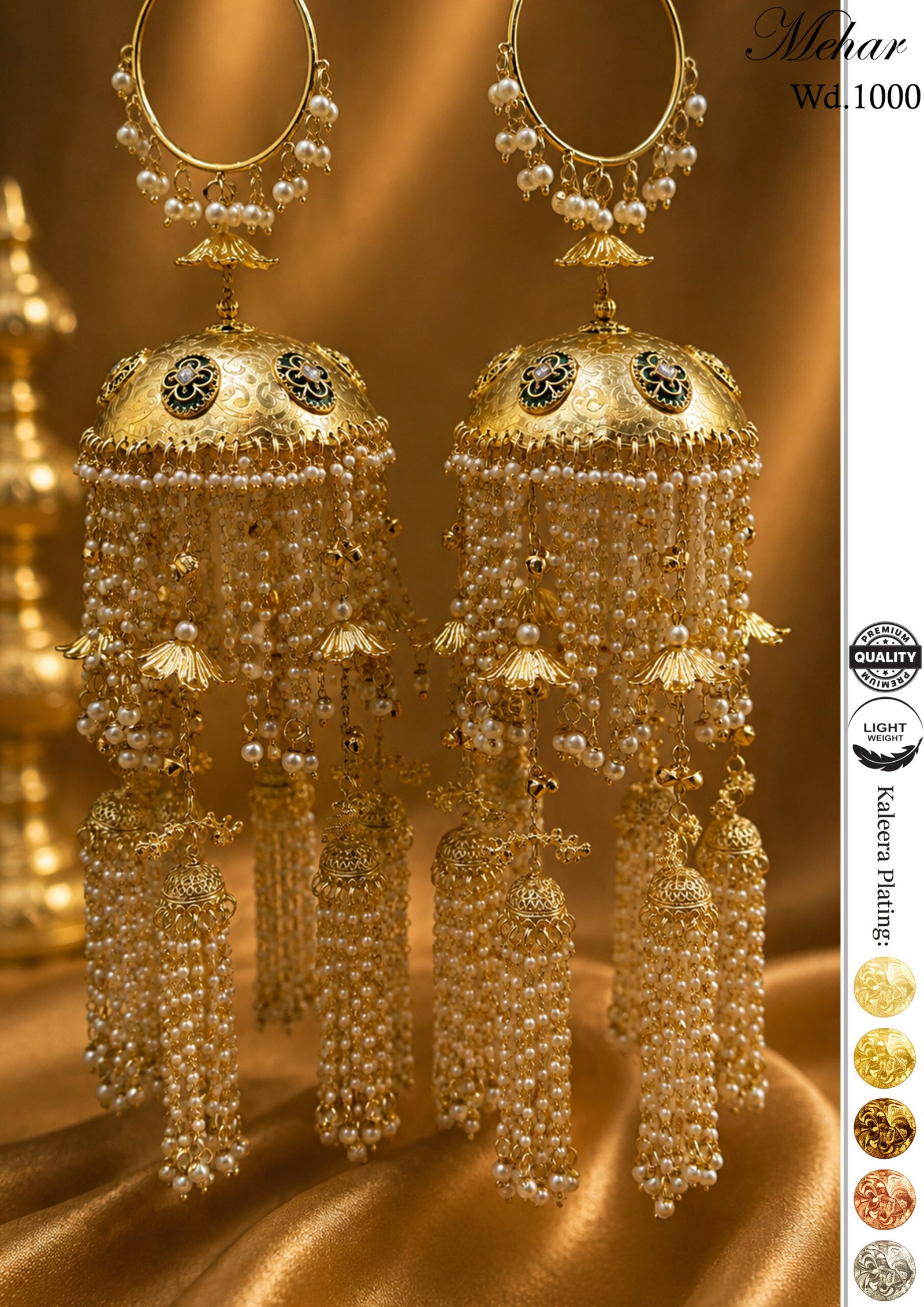 Mehar Mehar Pearl Jhumki Kaleera - Image 1