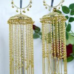 Noor Pearl Cascade Kalira with white pearl detailing