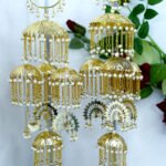 Zahra Phool Kalira with pearl and floral detailing
