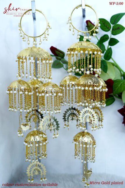 Zahra Phool Kalira with pearl and floral detailing