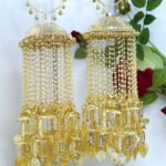 Pearl Cascade Jhumka Kaleera