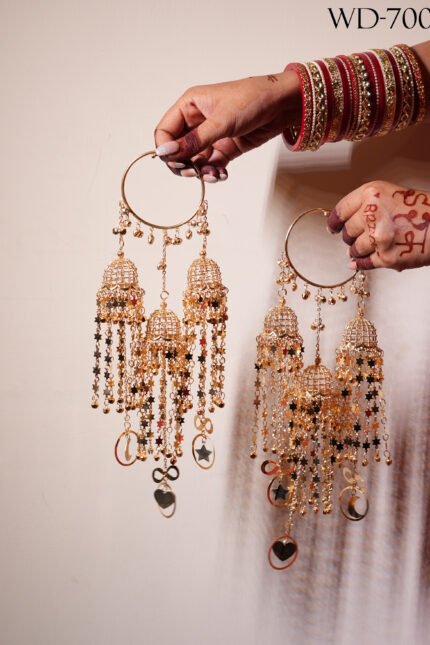 Sitara Qafas Kaleera | Cage Style Bridal Kalire | Shiv Jewellers