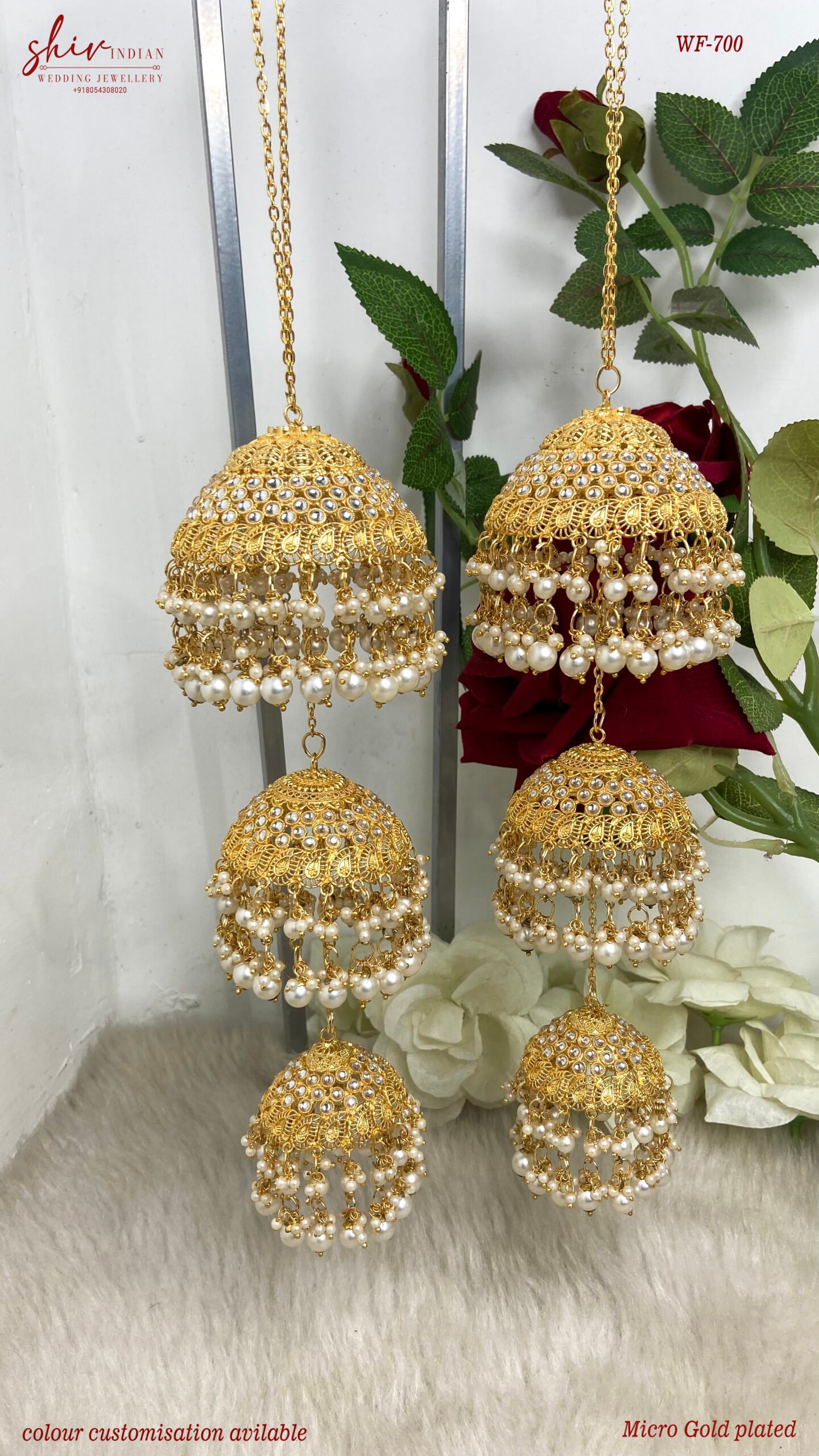 Zoya Jhumka Heritage Kaleera Zoya Jhumka Heritage Kaleera